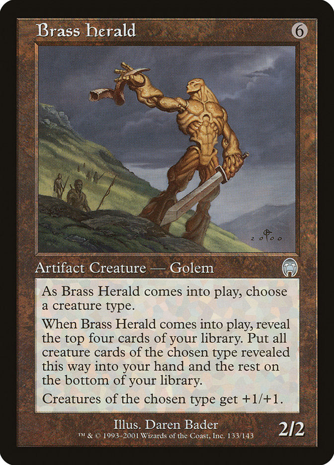 Brass Herald [Apocalypse] | Grognard Games