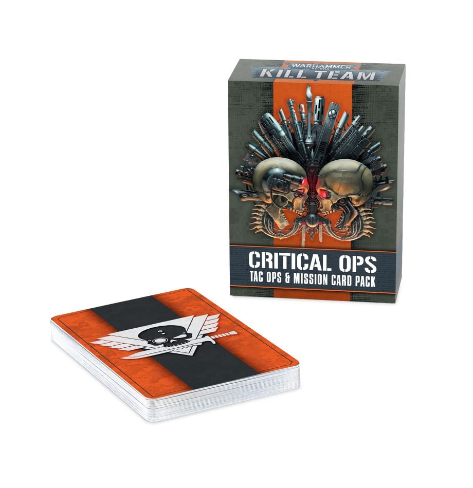 Kill Team: Critical Ops - Tac Ops & Mission Card Pack | Grognard Games