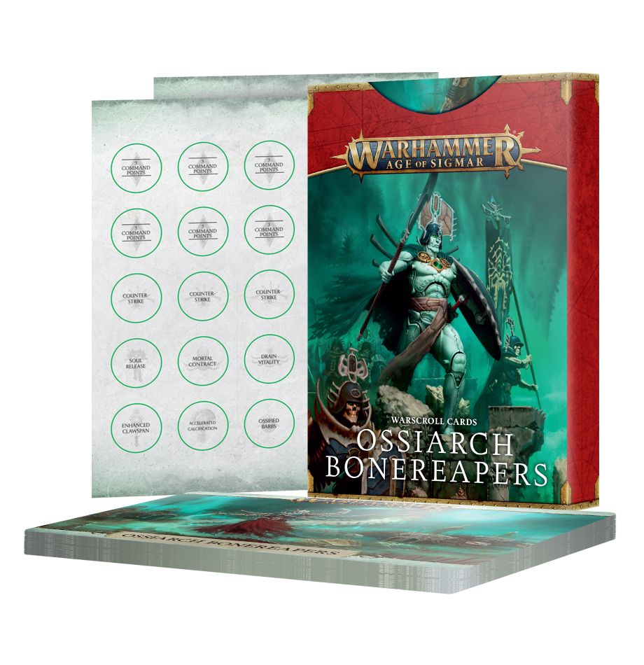 Warscroll Cards: Ossiarch Bonereapers | Grognard Games