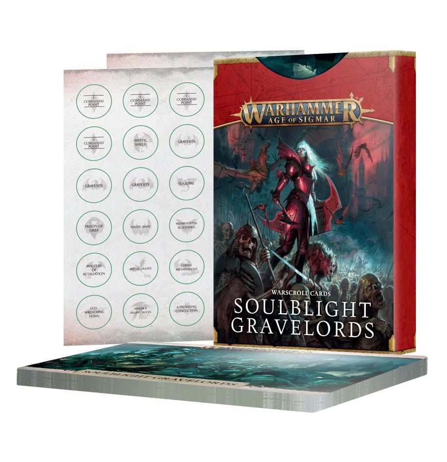 Warscroll Cards: Soulblight Gravelords | Grognard Games