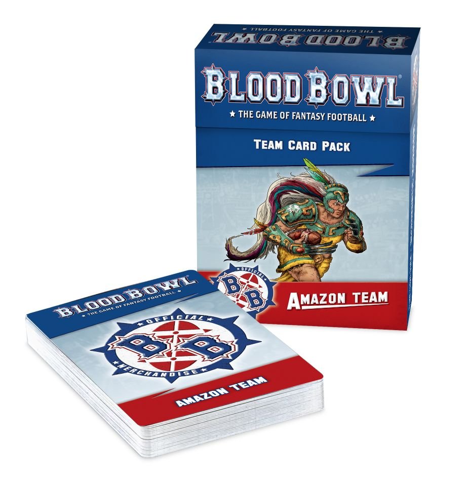 Blood Bowl Amazon Team Card Pack | Grognard Games
