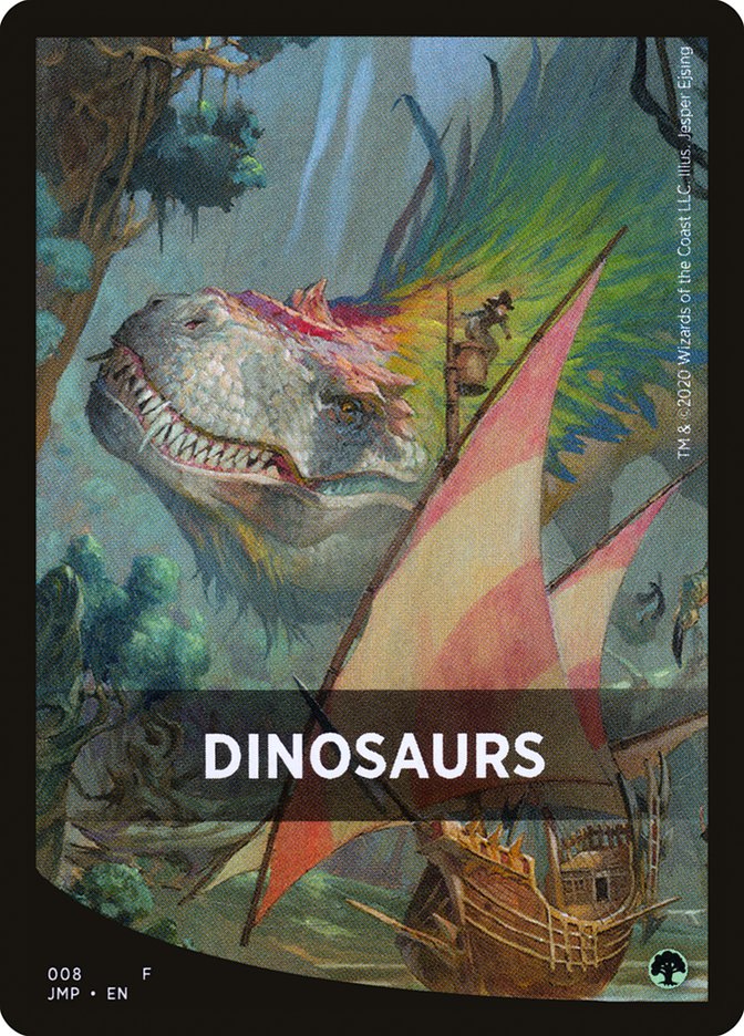 Dinosaurs Theme Card [Jumpstart Front Cards] | Grognard Games