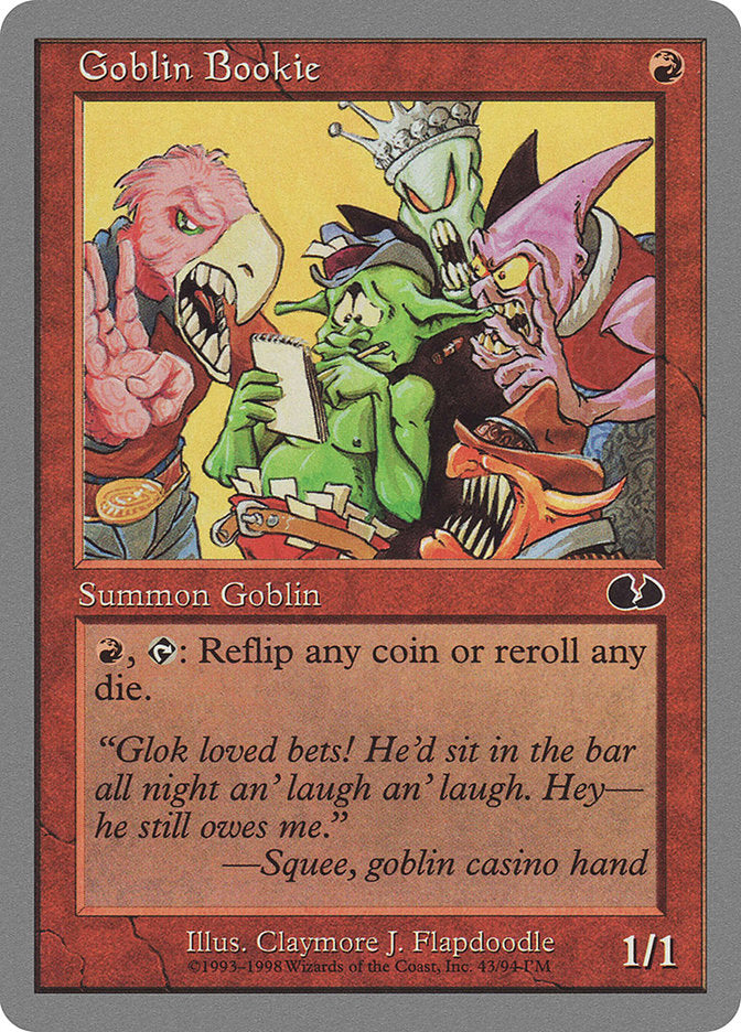 Goblin Bookie [Unglued] | Grognard Games