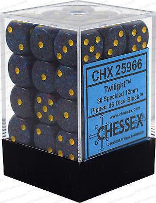 CHX25966 Speckled Twilight 36 D6 Set | Grognard Games