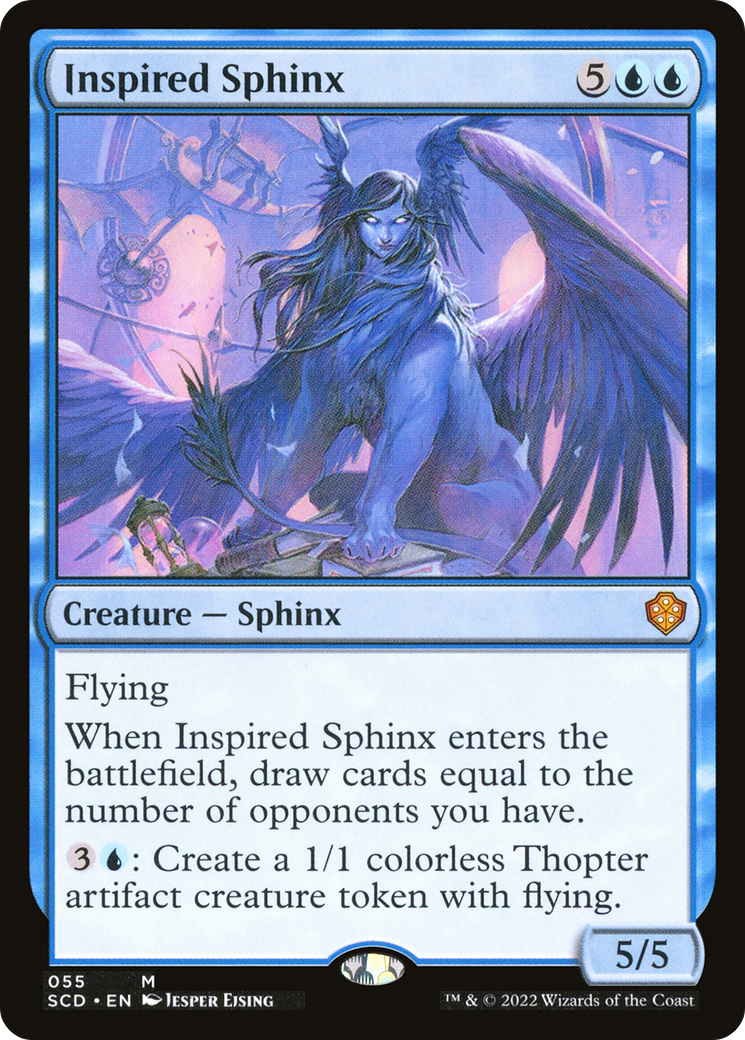 Inspired Sphinx [Starter Commander Decks] | Grognard Games