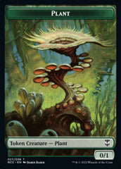 Plant // Beast Double-sided Token [Streets of New Capenna Commander Tokens] | Grognard Games