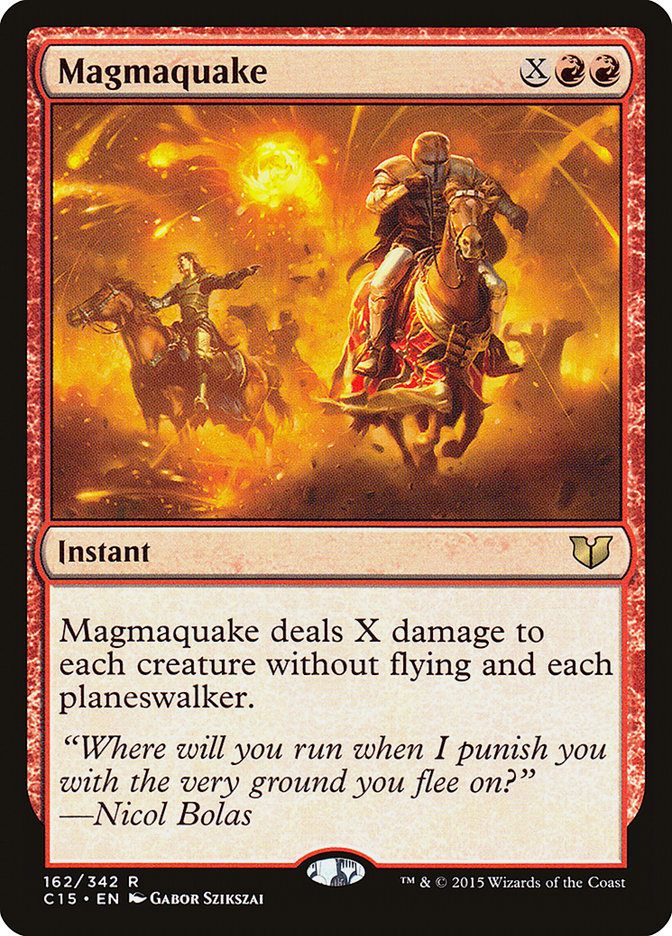 Magmaquake [Commander 2015] | Grognard Games