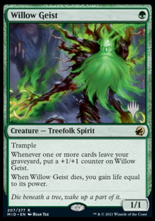 Willow Geist (Promo Pack) [Innistrad: Midnight Hunt Promos] | Grognard Games