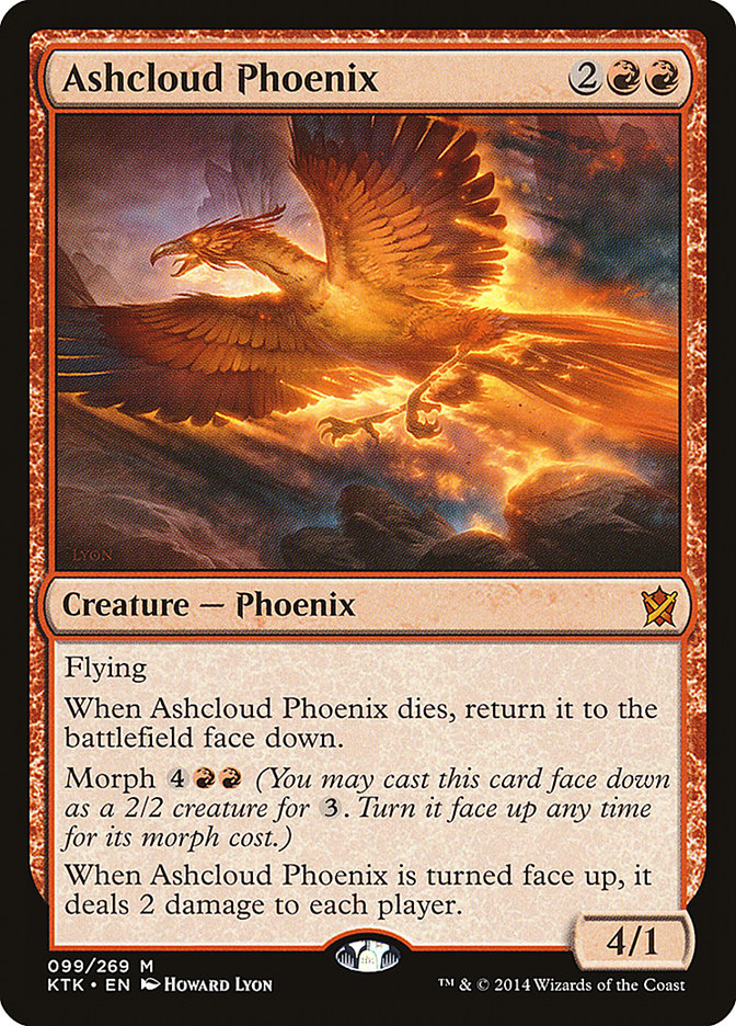 Ashcloud Phoenix [Khans of Tarkir] | Grognard Games