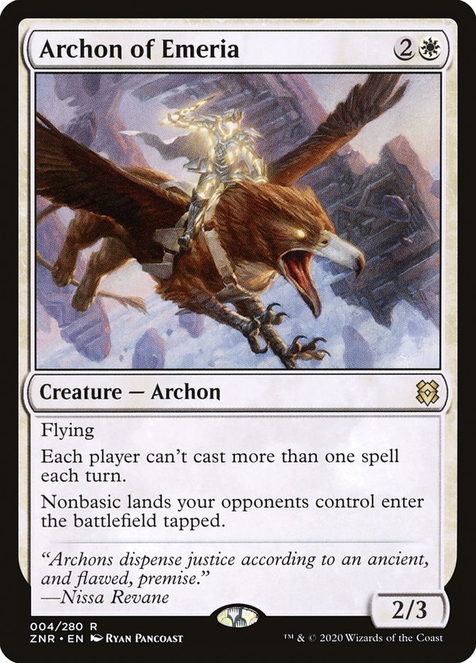 Archon of Emeria [Zendikar Rising] | Grognard Games