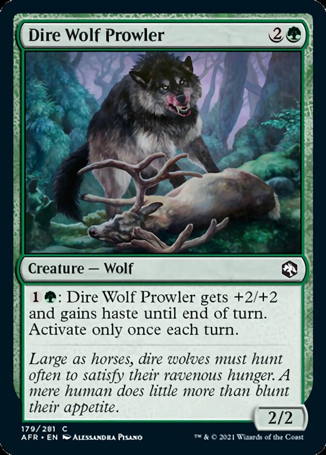 Dire Wolf Prowler [Dungeons & Dragons: Adventures in the Forgotten Realms] | Grognard Games