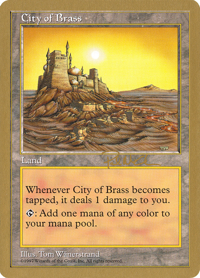 City of Brass (Paul McCabe) [World Championship Decks 1997] | Grognard Games