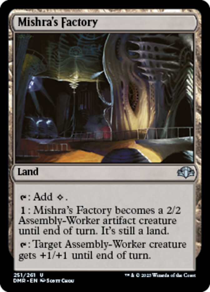 Mishra's Factory [Dominaria Remastered] | Grognard Games