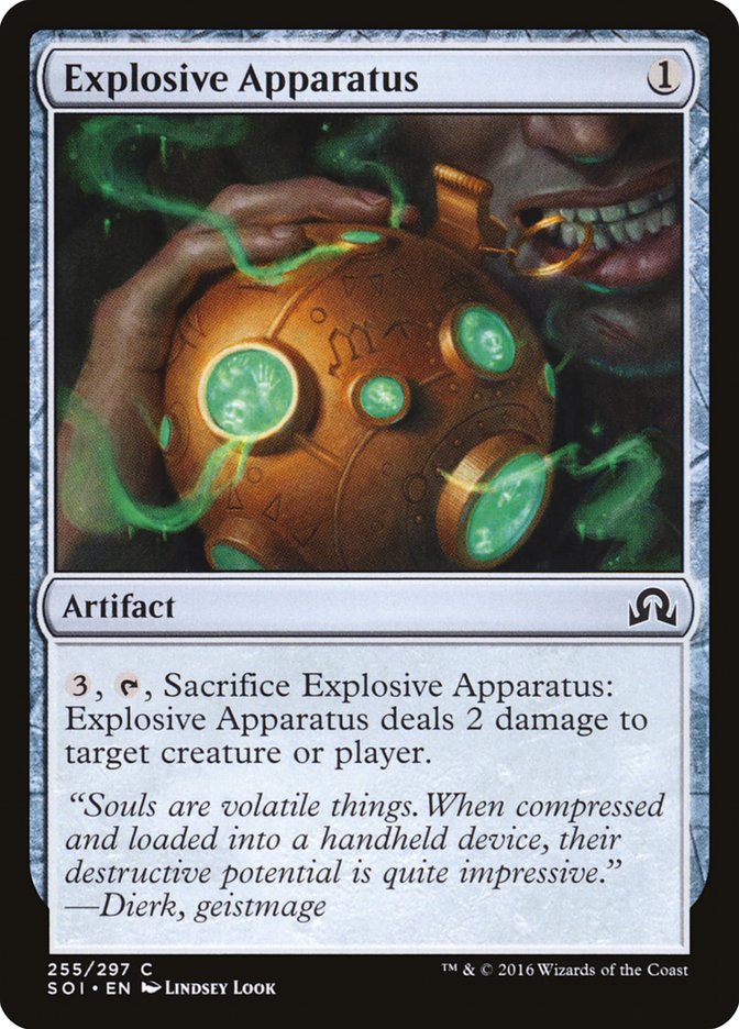 Explosive Apparatus [Shadows over Innistrad] | Grognard Games