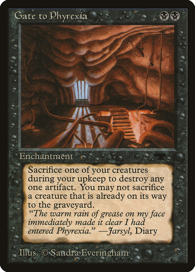 Gate to Phyrexia [Antiquities] | Grognard Games