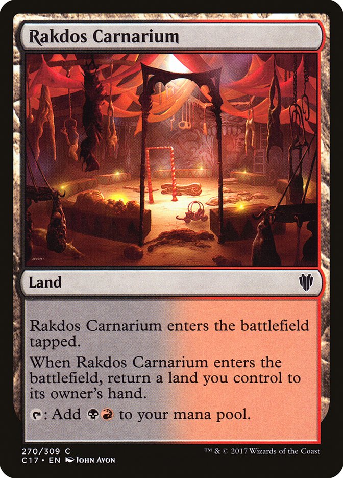 Rakdos Carnarium [Commander 2017] | Grognard Games