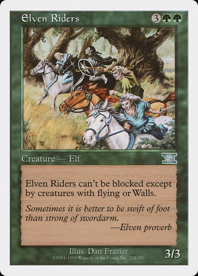 Elven Riders [Classic Sixth Edition] | Grognard Games