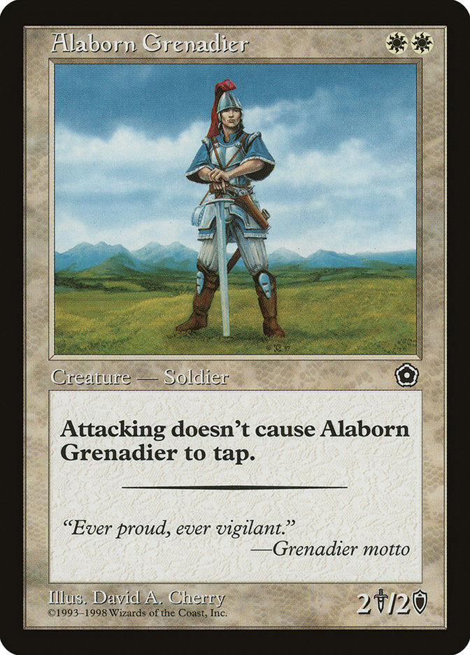 Alaborn Grenadier [Portal Second Age] | Grognard Games