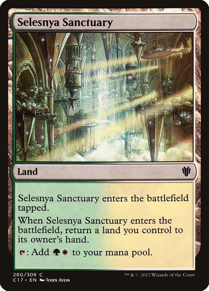 Selesnya Sanctuary [Commander 2017] | Grognard Games