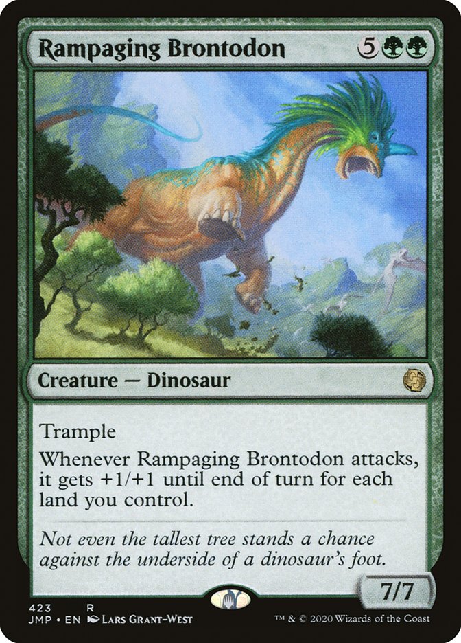 Rampaging Brontodon [Jumpstart] | Grognard Games