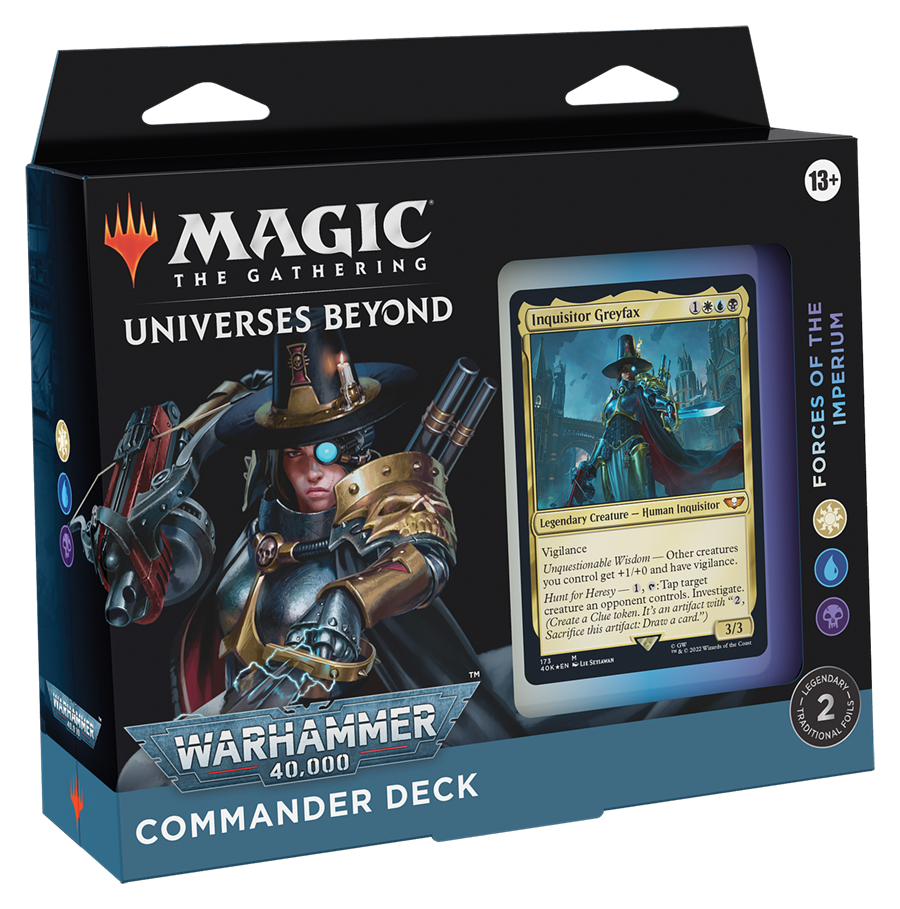 Warhammer 40,000 - Commander Deck (Forces of the Imperium) | Grognard Games