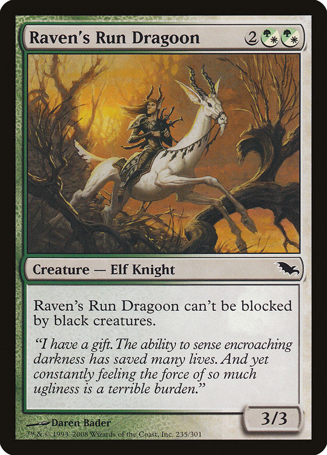 Raven's Run Dragoon [Shadowmoor] | Grognard Games