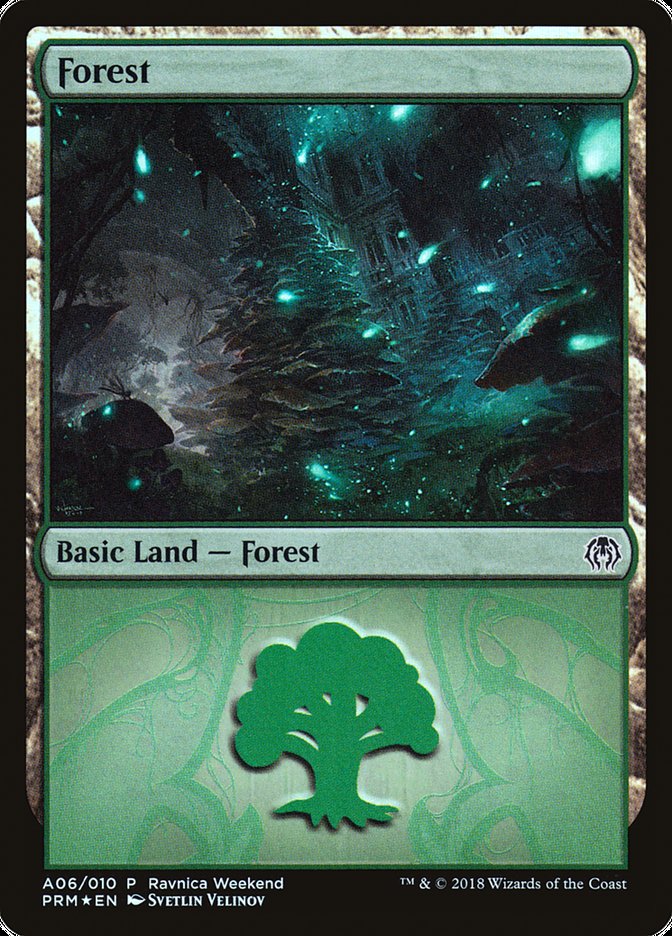 Forest (A06) [Guilds of Ravnica Ravnica Weekend] | Grognard Games