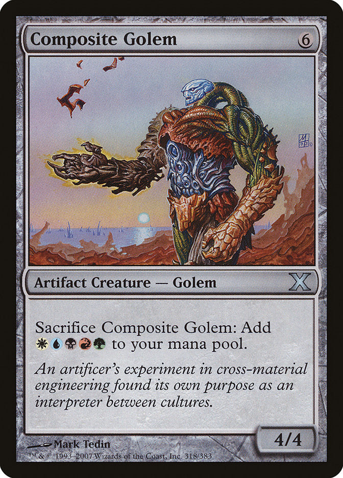 Composite Golem [Tenth Edition] | Grognard Games