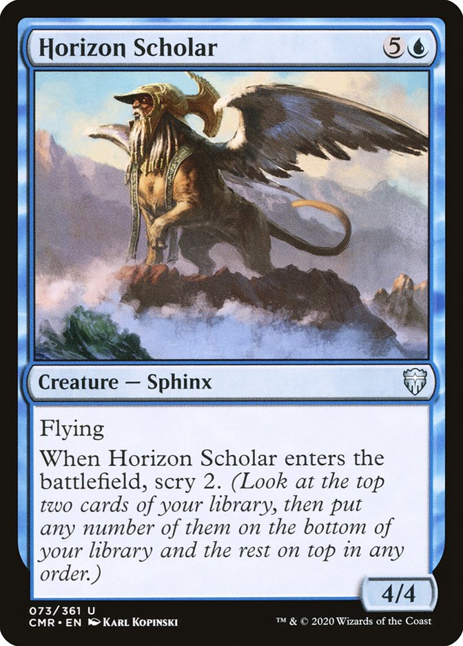 Horizon Scholar [Commander Legends] | Grognard Games