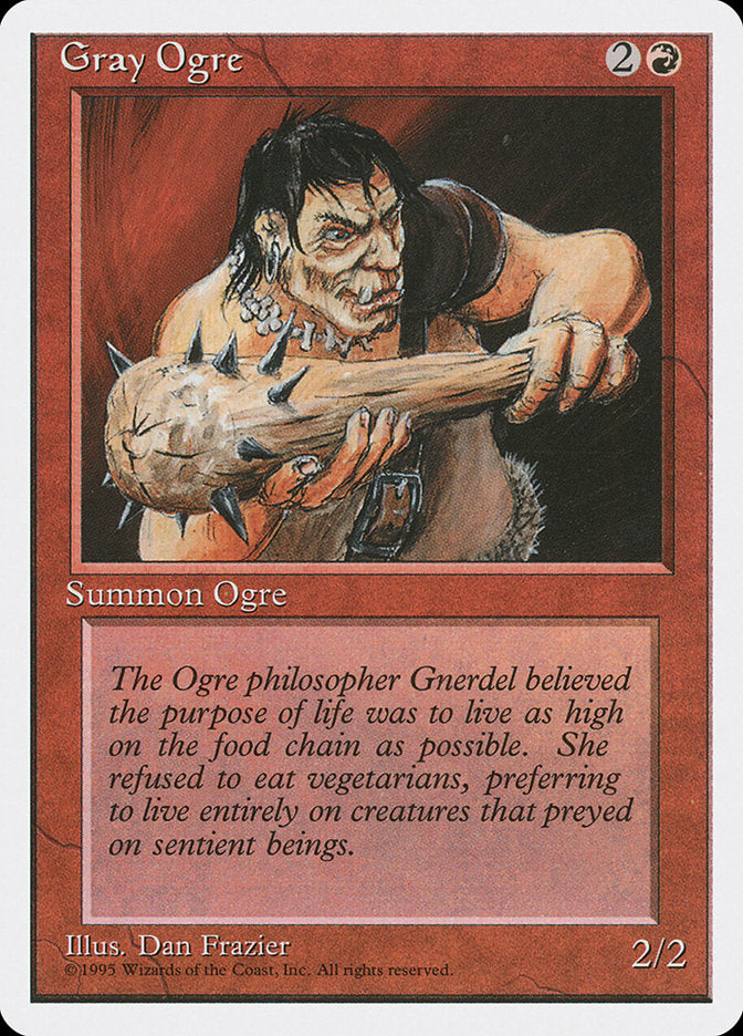 Gray Ogre [Fourth Edition] | Grognard Games