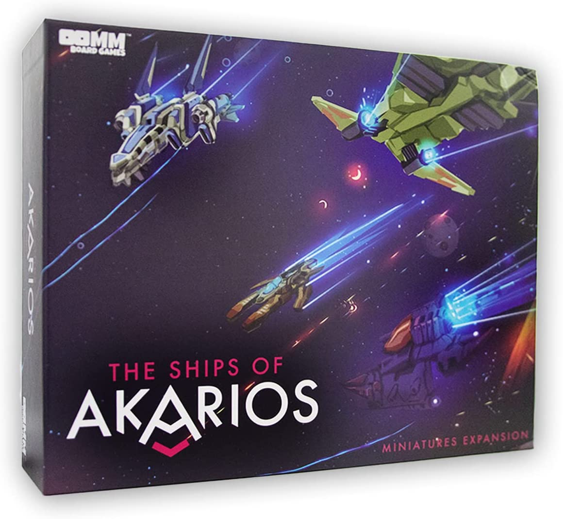 The Ships of Akarios - Miniatures Expansion (42 Highly Details Miniatures for Stars of Akarios Board Game | Grognard Games