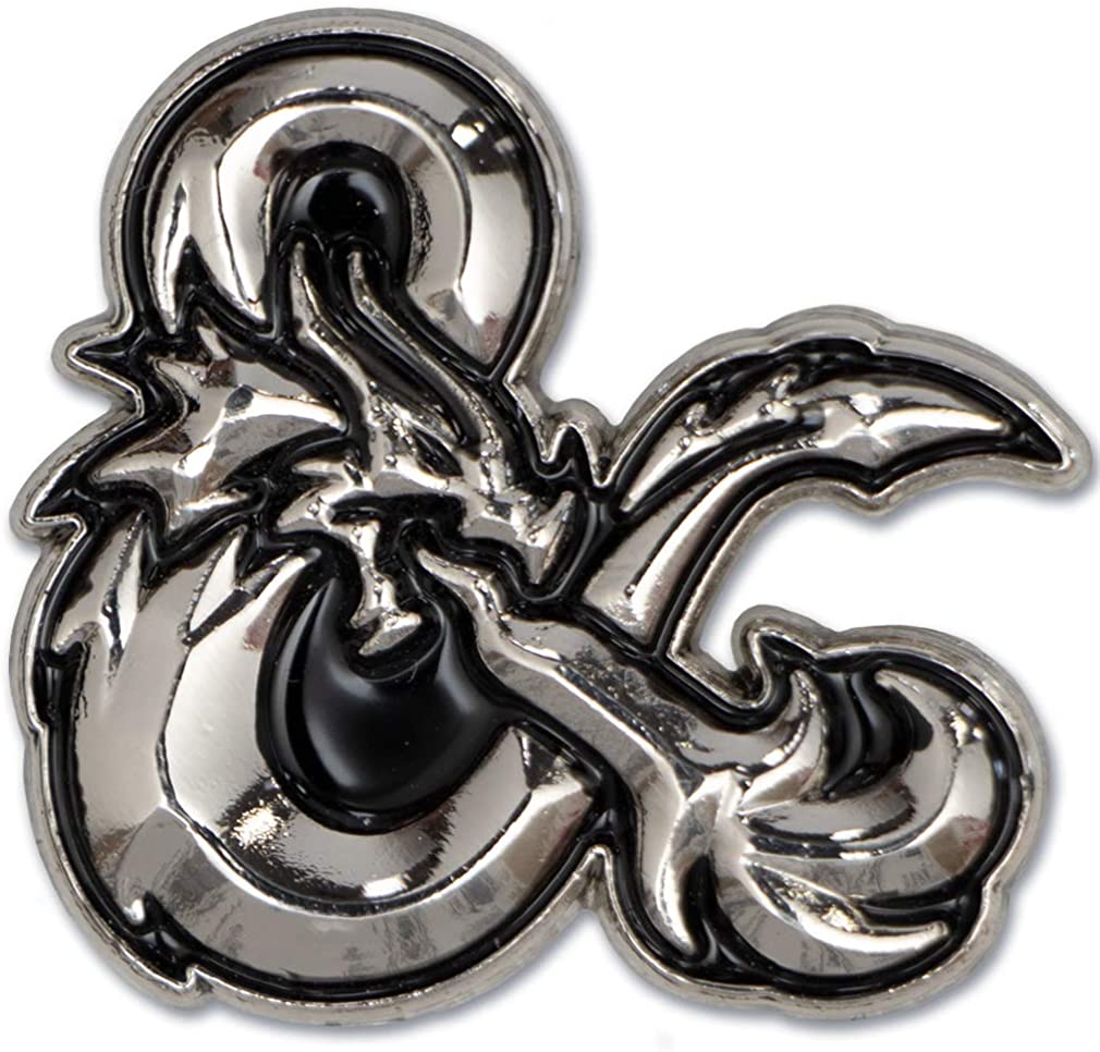 Dungeons and Dragons Symbol Enamel Pin | Grognard Games