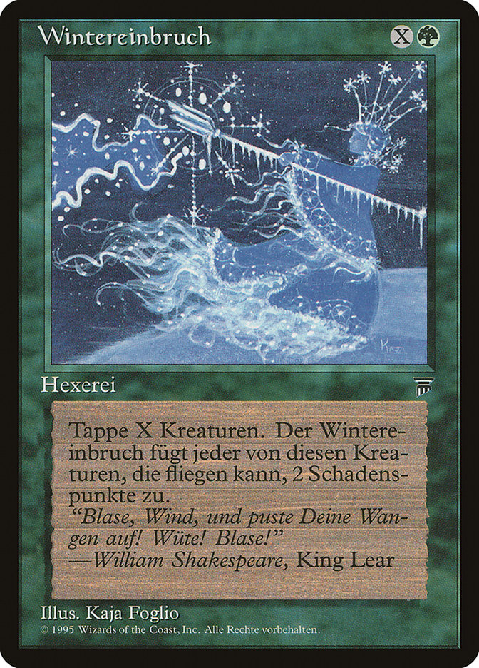 Winter Blast (German) - "Wintereinbruch" [Renaissance] | Grognard Games