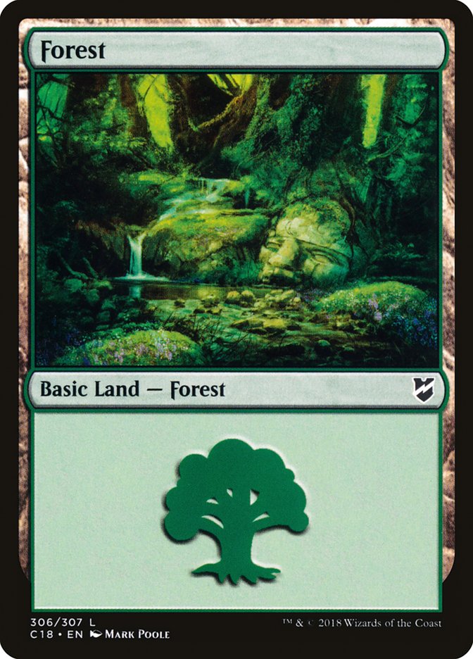 Forest (306) [Commander 2018] | Grognard Games