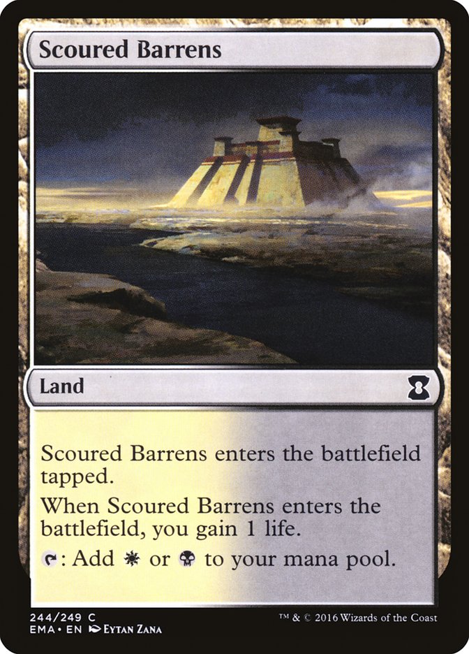 Scoured Barrens [Eternal Masters] | Grognard Games