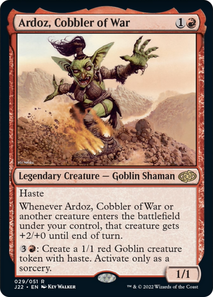 Ardoz, Cobbler of War [Jumpstart 2022] | Grognard Games