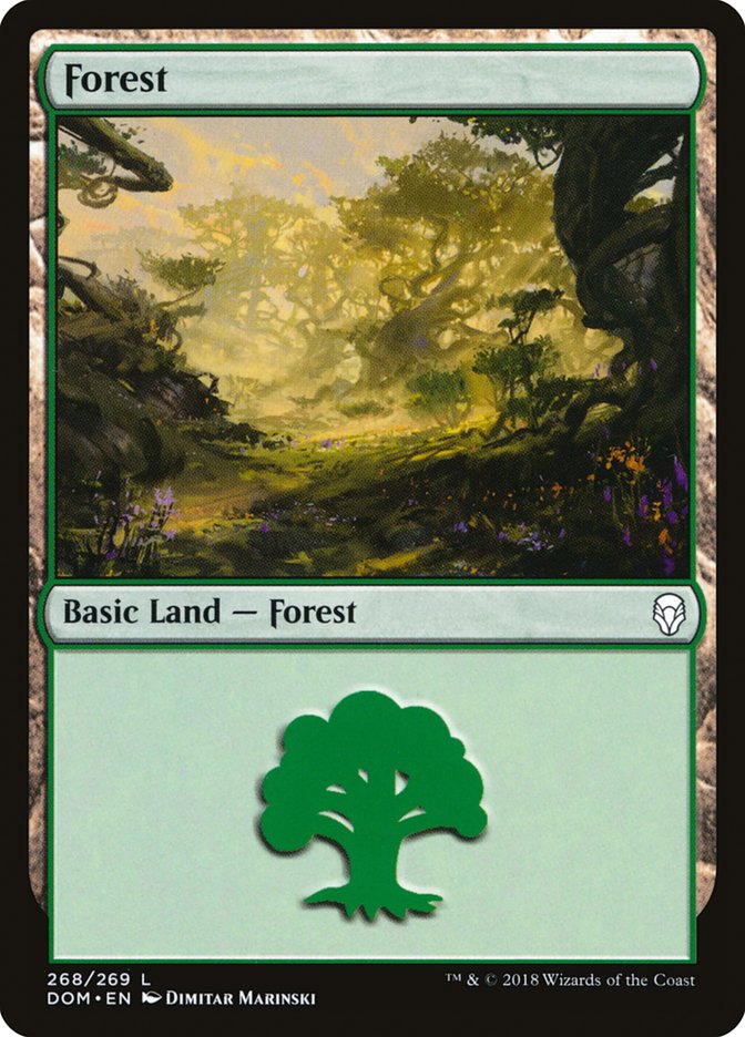 Forest (268) [Dominaria] | Grognard Games