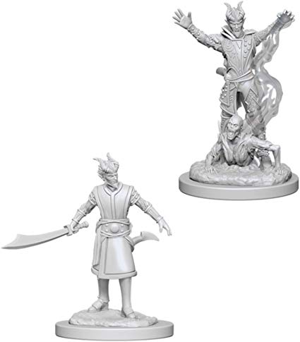 WizKids 73388 Tiefling Warlock Male | Grognard Games