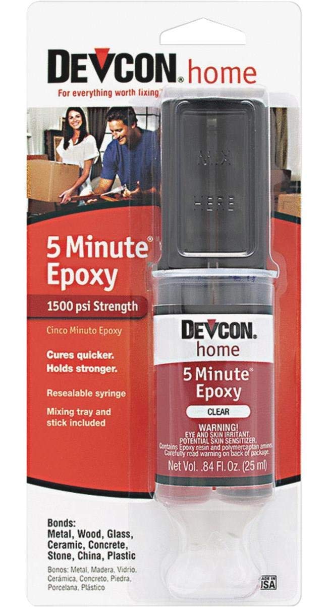 Devcon 5-minute Clear Epoxy 1 oz | Grognard Games