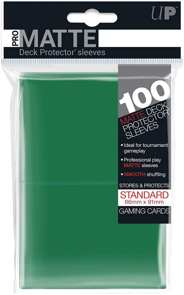 Pro-Matte Green Sleeves 100ct | Grognard Games