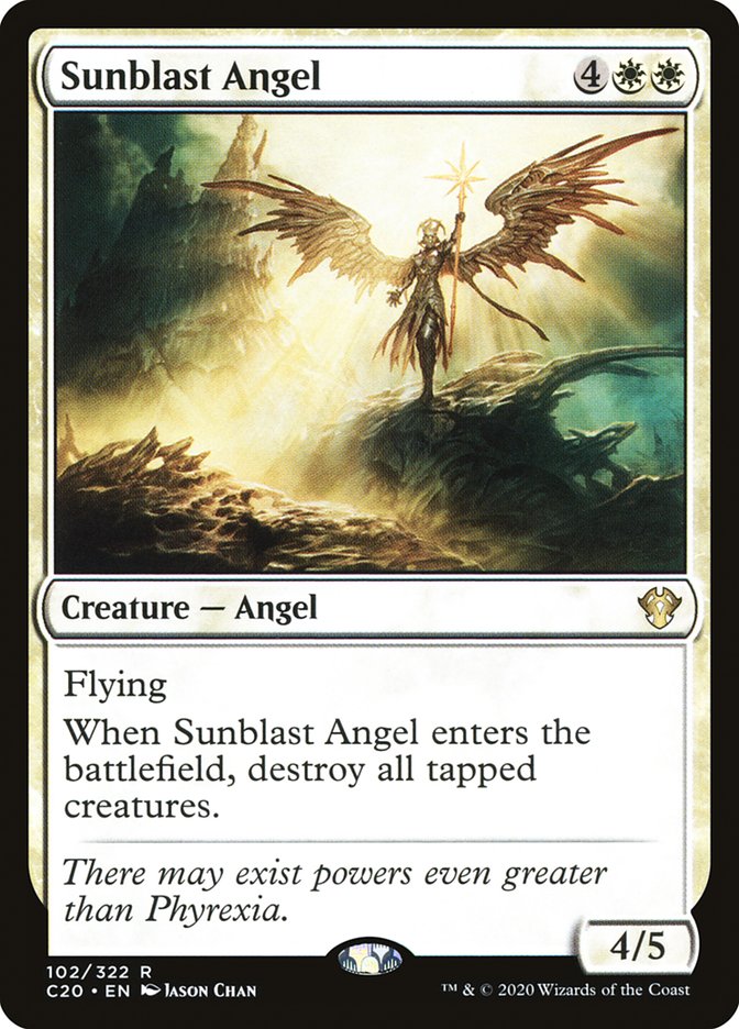 Sunblast Angel [Commander 2020] | Grognard Games