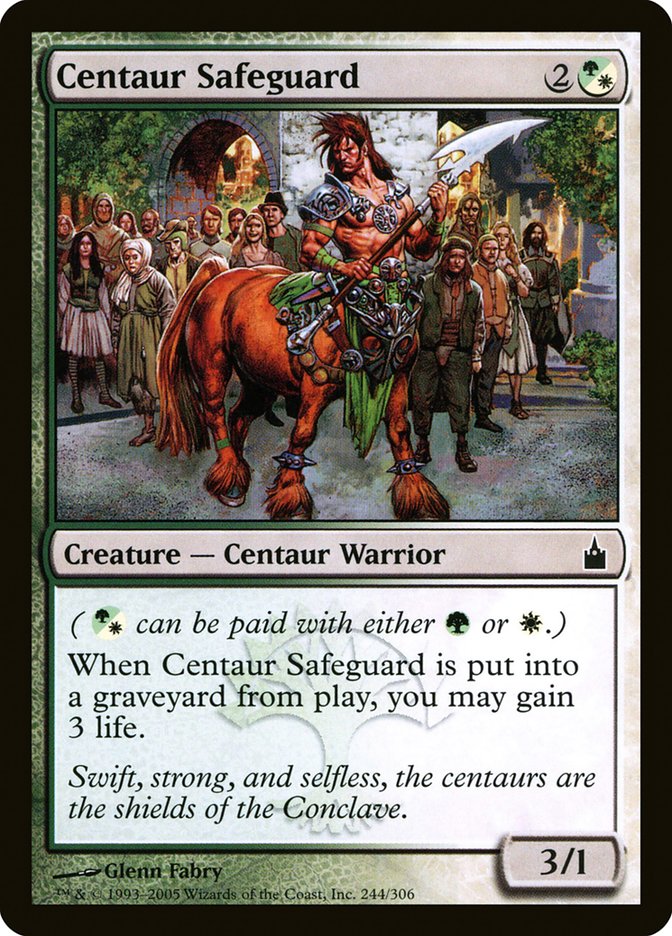 Centaur Safeguard [Ravnica: City of Guilds] | Grognard Games