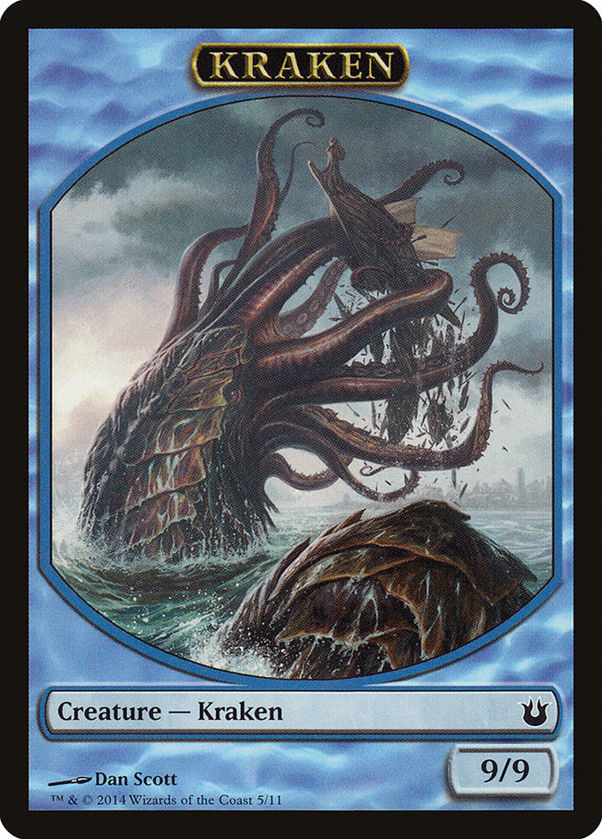 Kraken [Born of the Gods Tokens] | Grognard Games