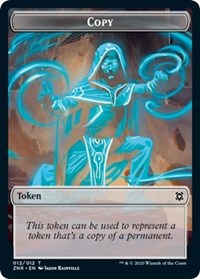 Copy // Illusion Double-sided Token [Zendikar Rising Tokens] | Grognard Games