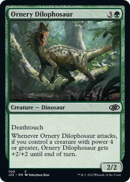 Ornery Dilophosaur [Jumpstart 2022] | Grognard Games