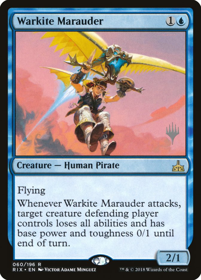 Warkite Marauder (Promo Pack) [Rivals of Ixalan Promos] | Grognard Games