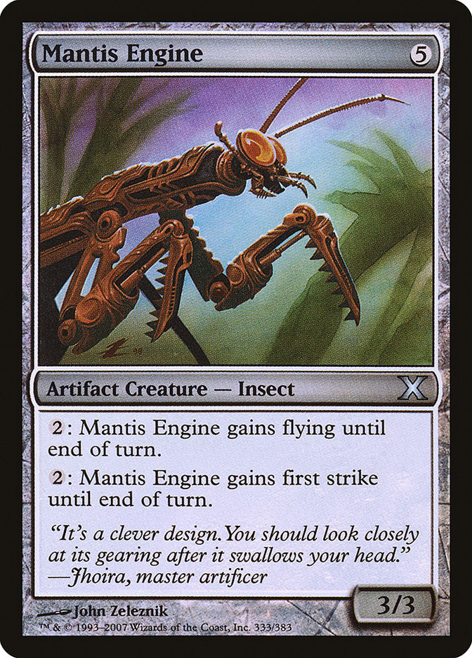 Mantis Engine (Premium Foil) [Tenth Edition] | Grognard Games