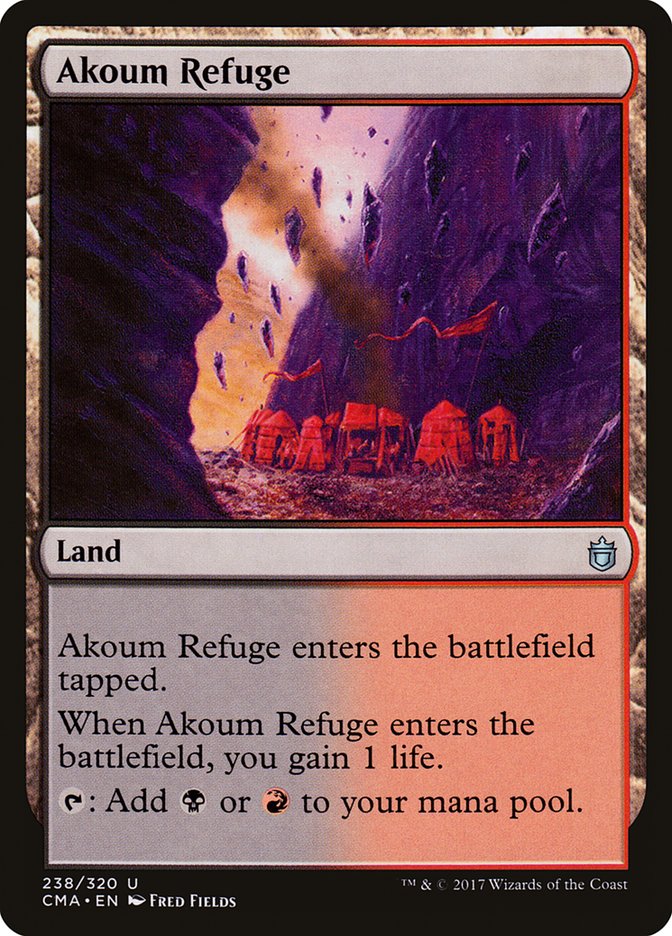 Akoum Refuge [Commander Anthology] | Grognard Games
