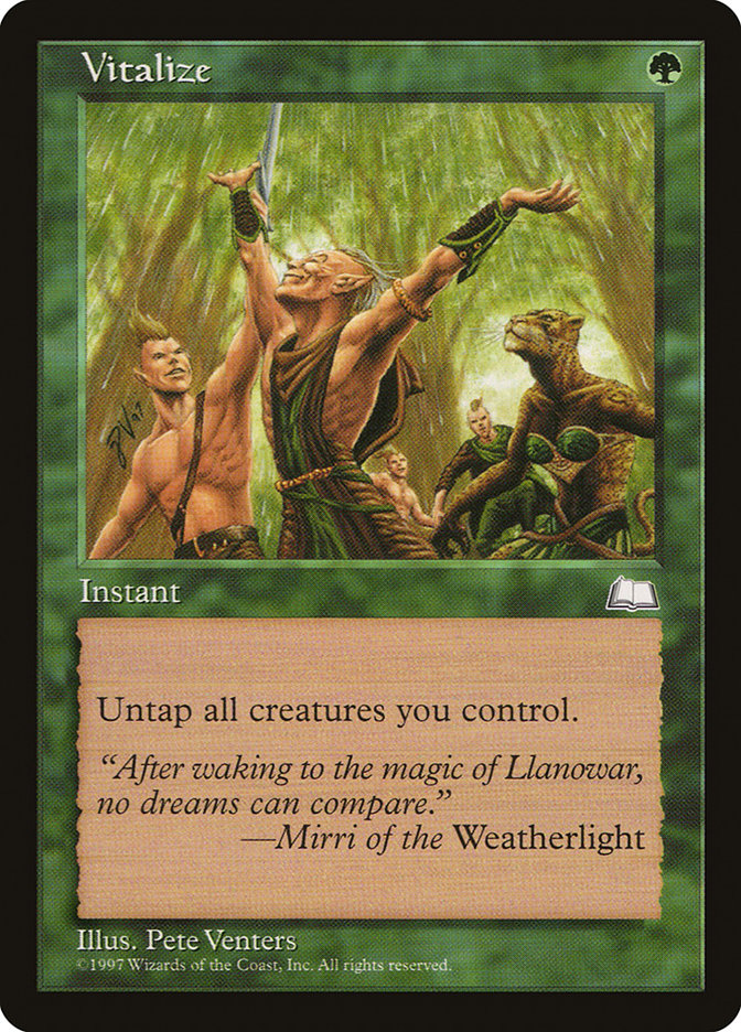 Vitalize [Weatherlight] | Grognard Games