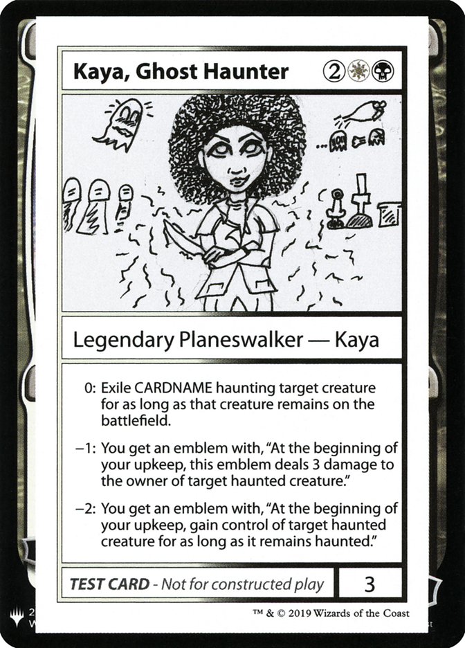 Kaya, Ghost Haunter [Mystery Booster Playtest Cards] | Grognard Games